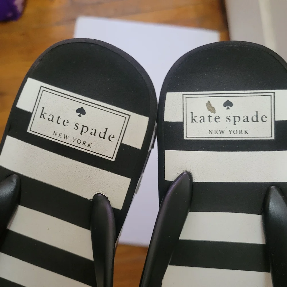 Kate Spade New‎ York Rhett platform wedge sandal 8 Boho Preppy Elevated Basic